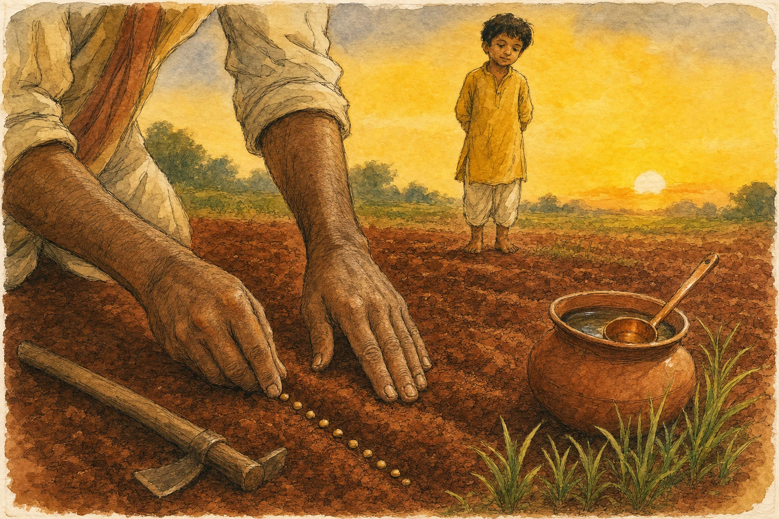 The planting